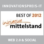 Best of 2012 initiative Mittelstand Web 2.0 & Social