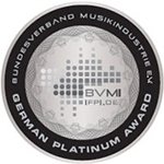 Bundesverband Musikindustrie Platin Auszeichnung